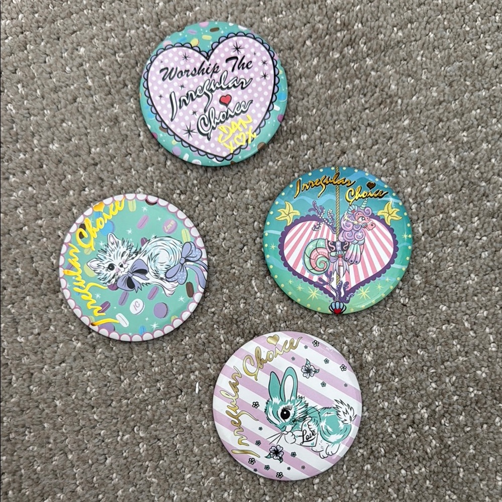 Irregular Choice Pocket Mirrors